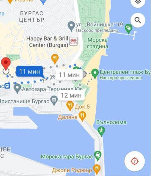 Студио В Центъра На Бургас Burgas Exterior foto